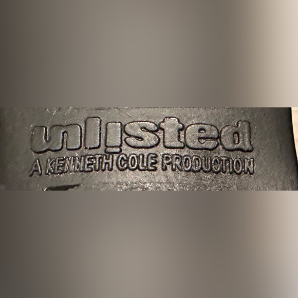 Unlisted Black Strappy Heels - Picture 5 of 6